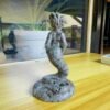 The Medusa carved from natural flame stone is exquisitely crafted and a new style is in vogue