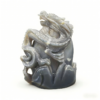 Agate Amethyst Cave Carving of a Chinese Dragon 1.48kg
