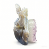 Agate Amethyst Cave Carving of a Western Dragon 1.23kg