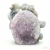 Agate Amethyst Cave Carving of a Western Dragon 1.34kg