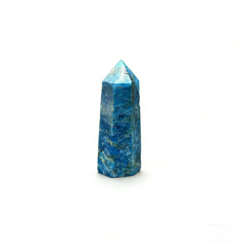 Blue Apatite Tower 1KG | Crystal Point for Motivation, Insight & Inspired Action