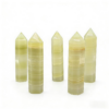 African Jade Tower | Crystal Point for Prosperity, Emotional Healing & Grounded Growth